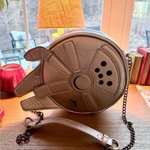 Star Wars Millennium Falcon Crossbody Bag - Beige and Black